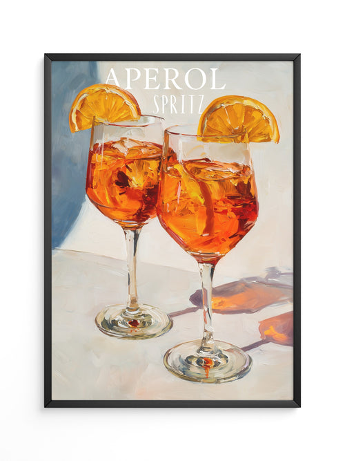 Aperol Spritz Ölmalerei