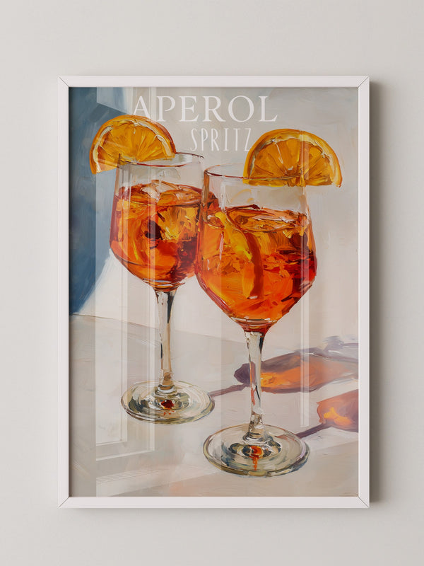 Aperol Spritz Ölmalerei
