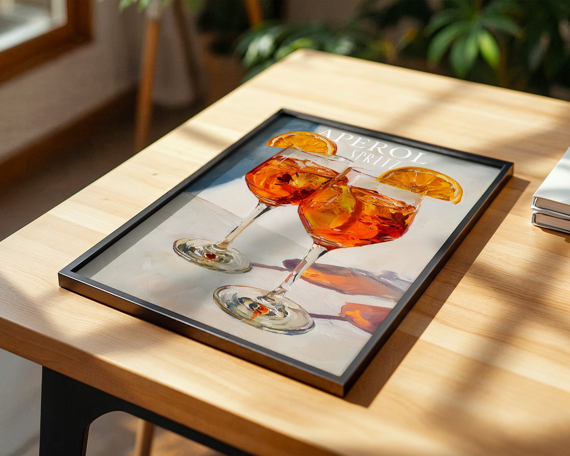 Aperol Spritz Ölmalerei