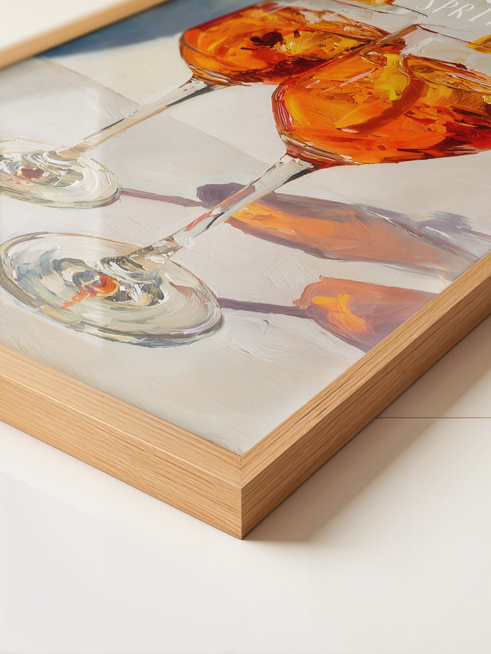 Aperol Spritz Ölmalerei