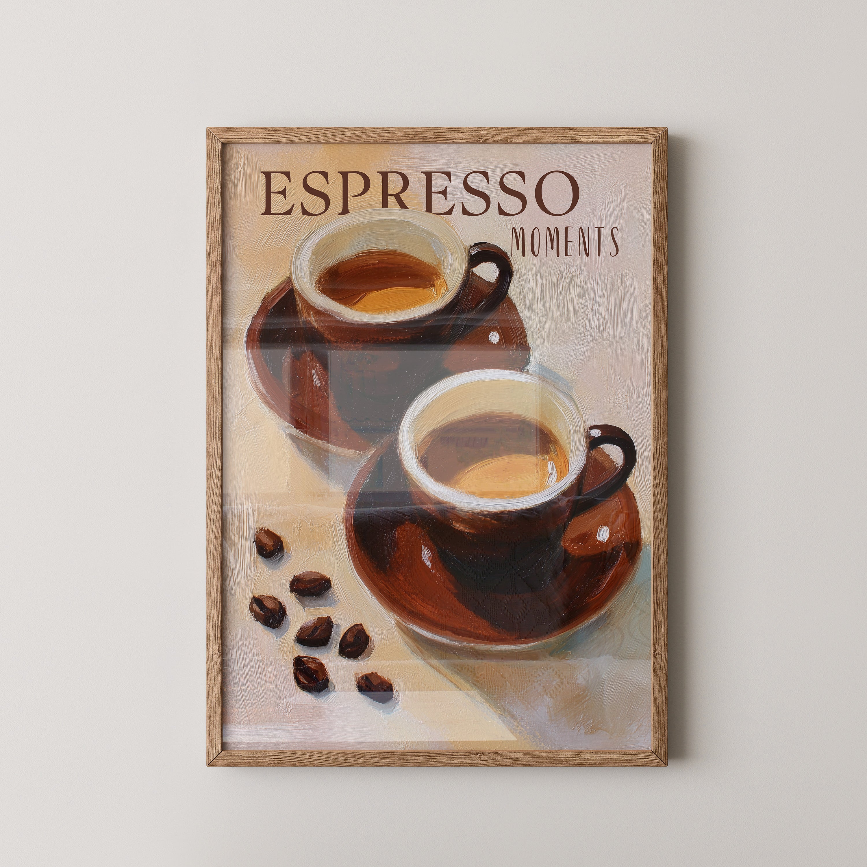 Espresso Tassen malerisch