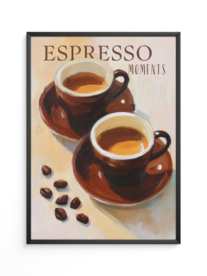 Espresso Tassen malerisch