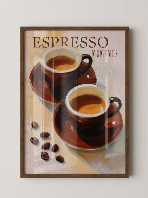 Espresso Tassen malerisch