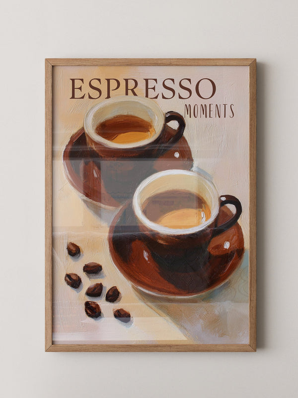 Espresso Tassen malerisch