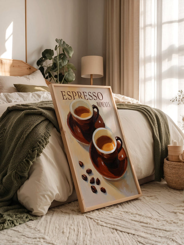 Espresso Tassen malerisch