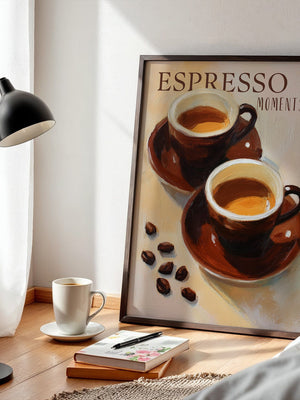 Espresso Tassen malerisch