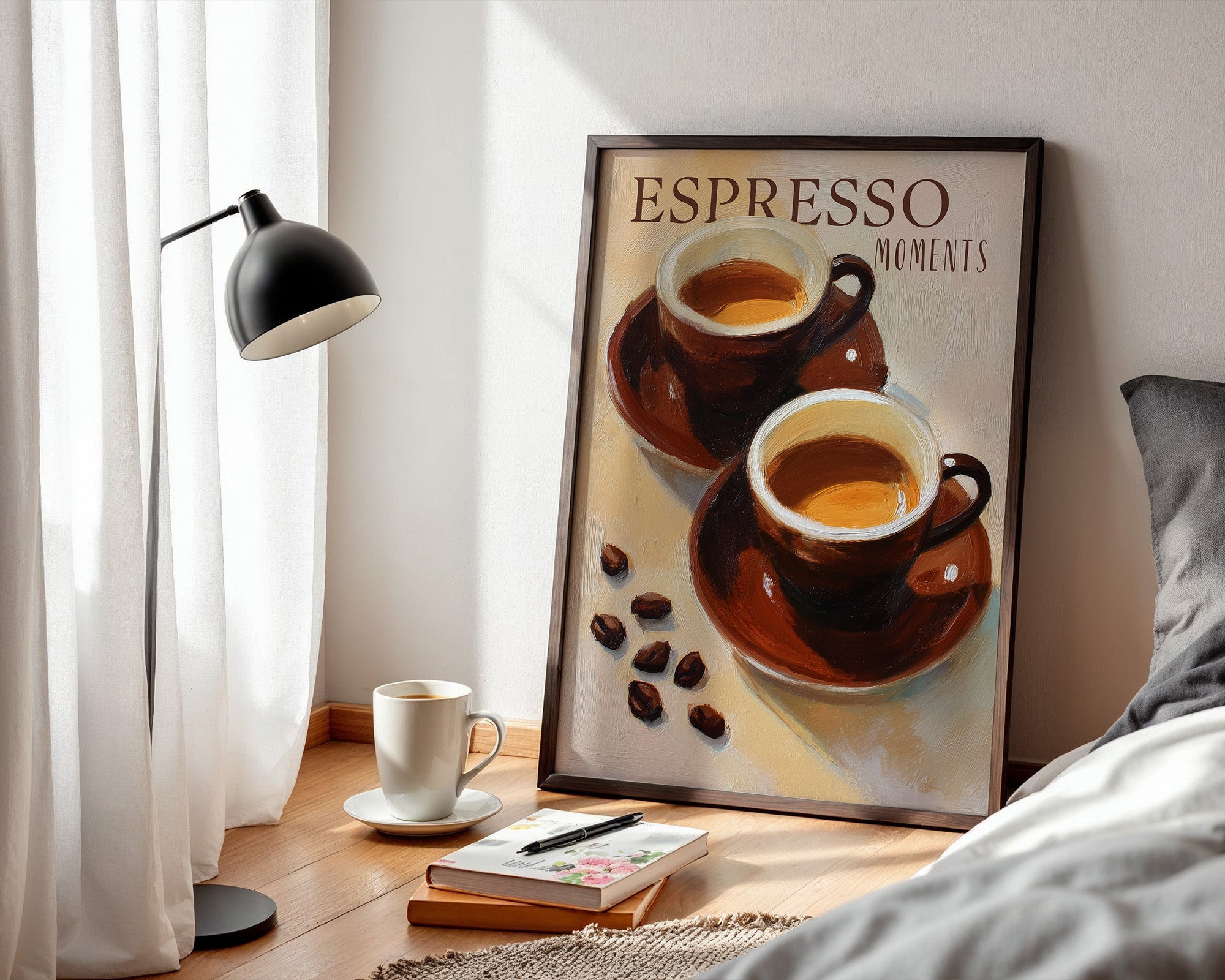 Espresso Tassen malerisch