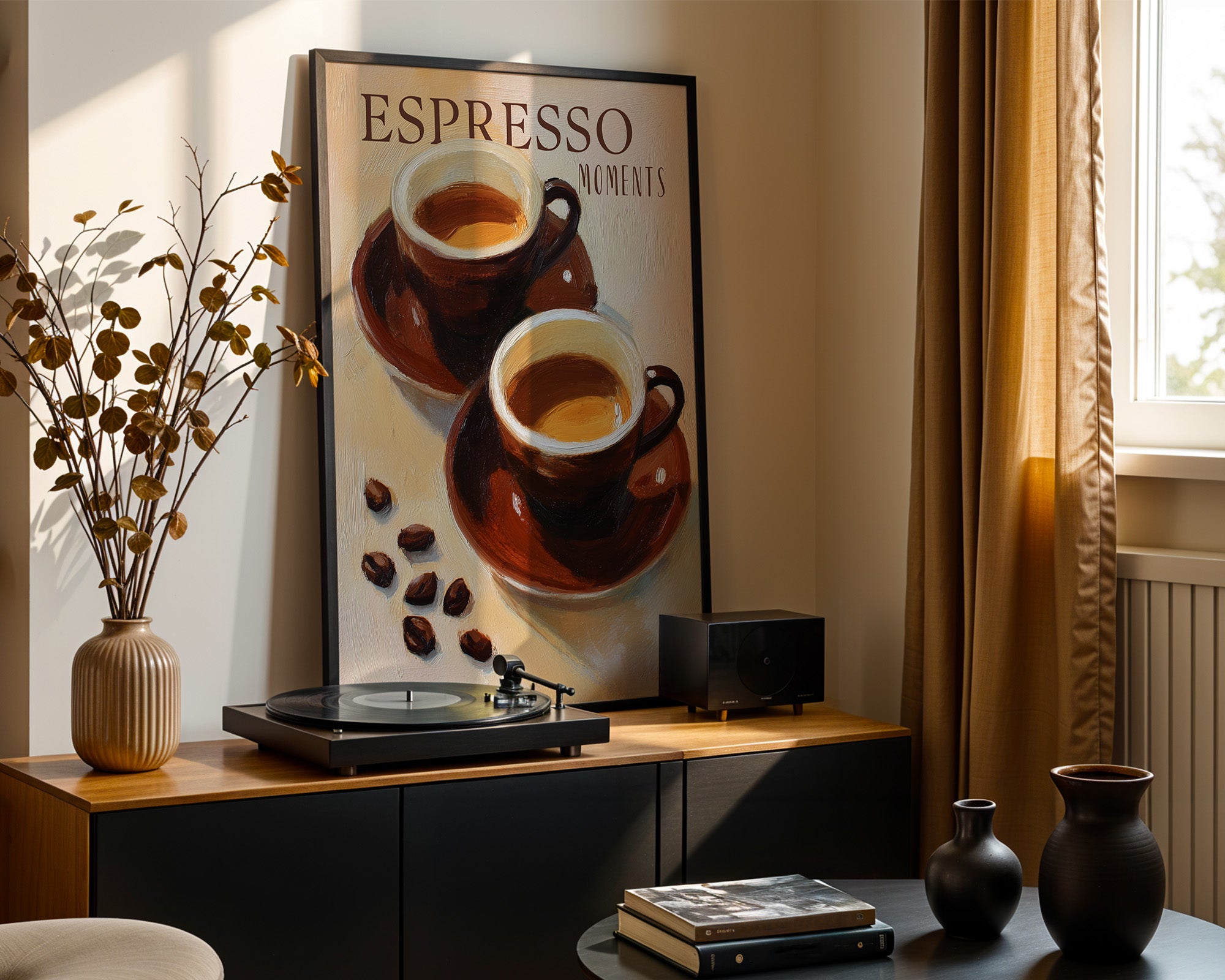 Espresso Tassen malerisch