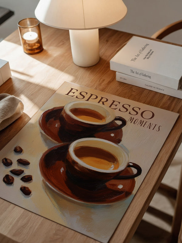 Espresso Tassen malerisch