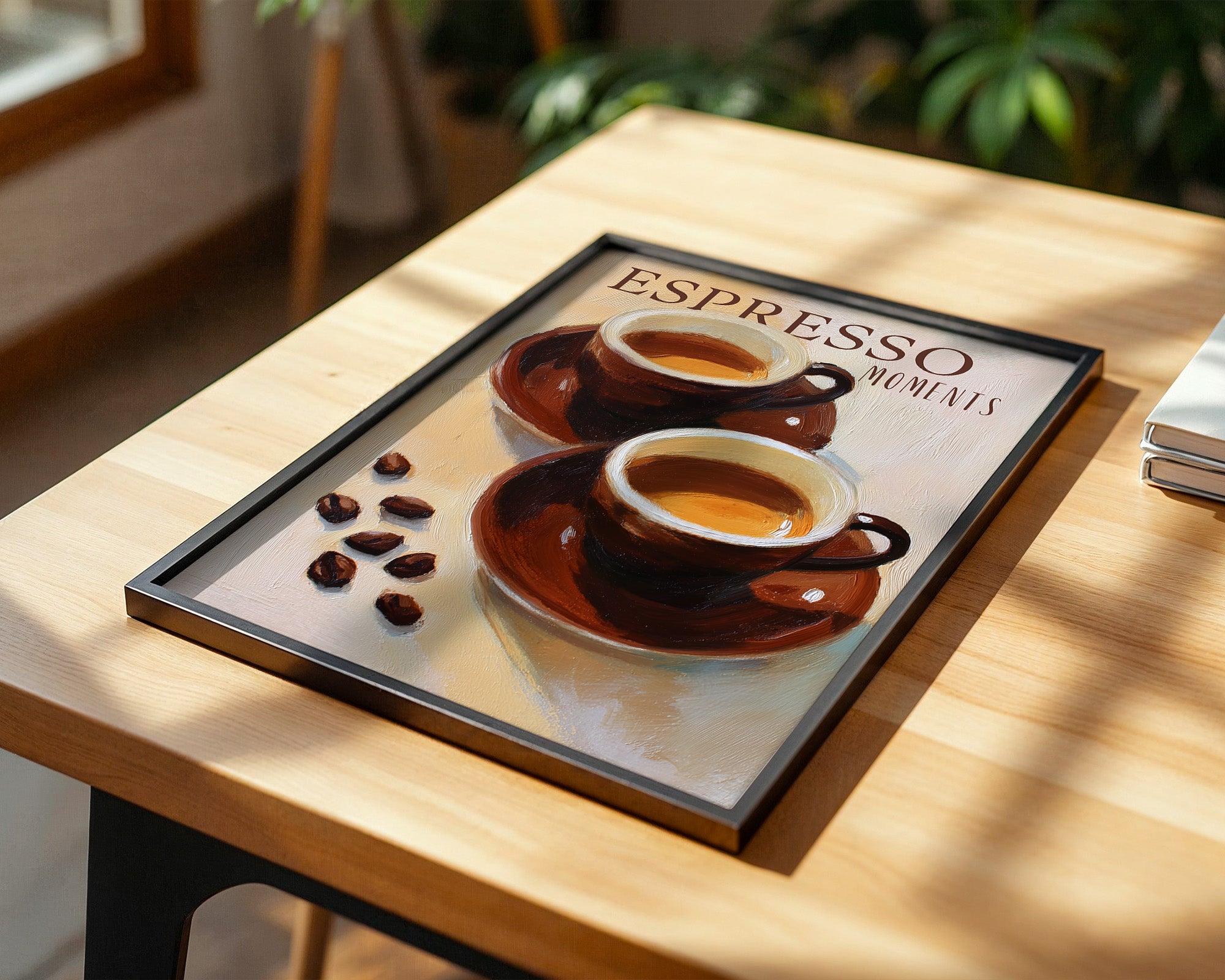 Espresso Tassen malerisch