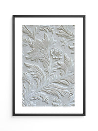 Barock Floral Reliefstruktur