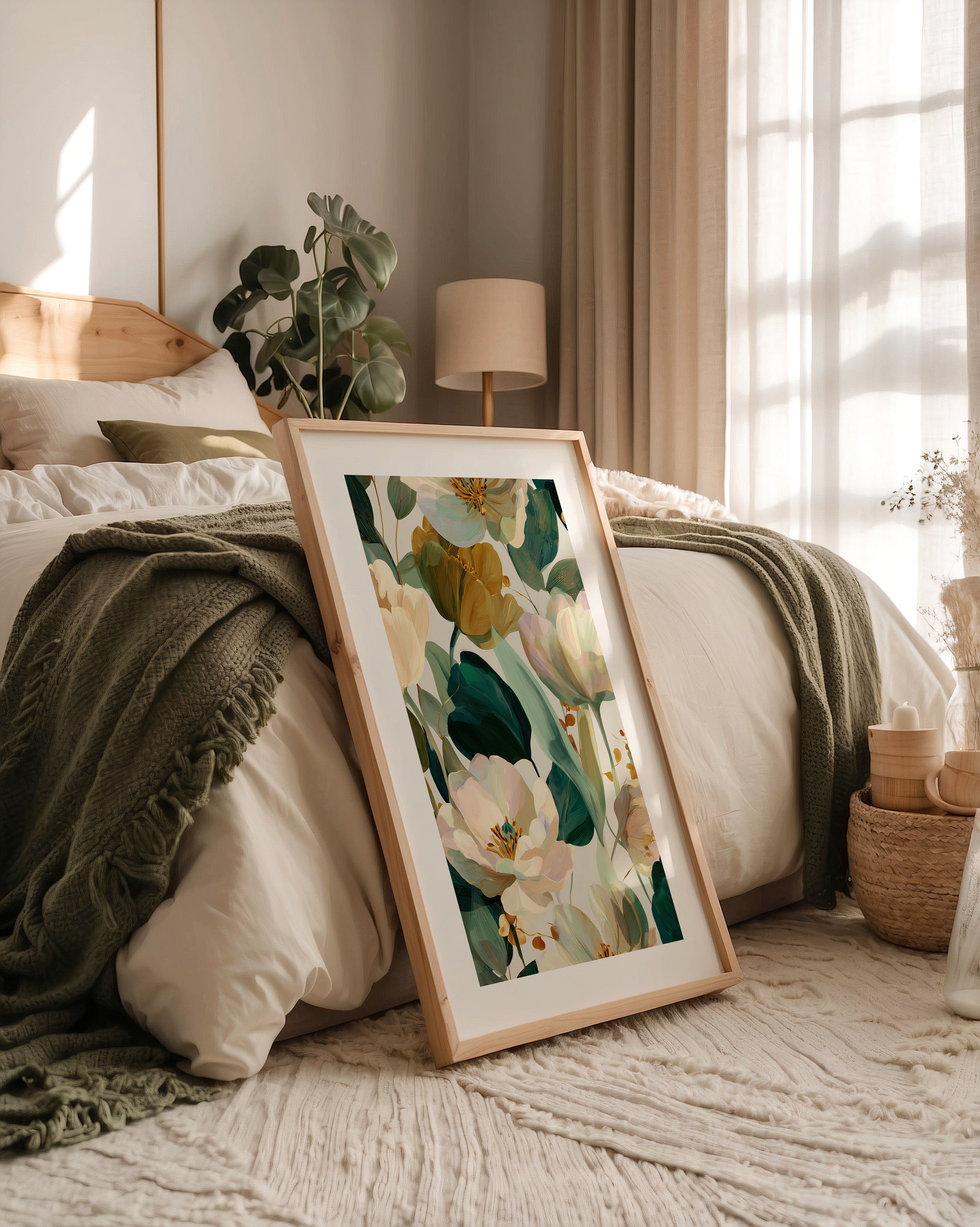 Blütenpracht Pastellfarben Vintage