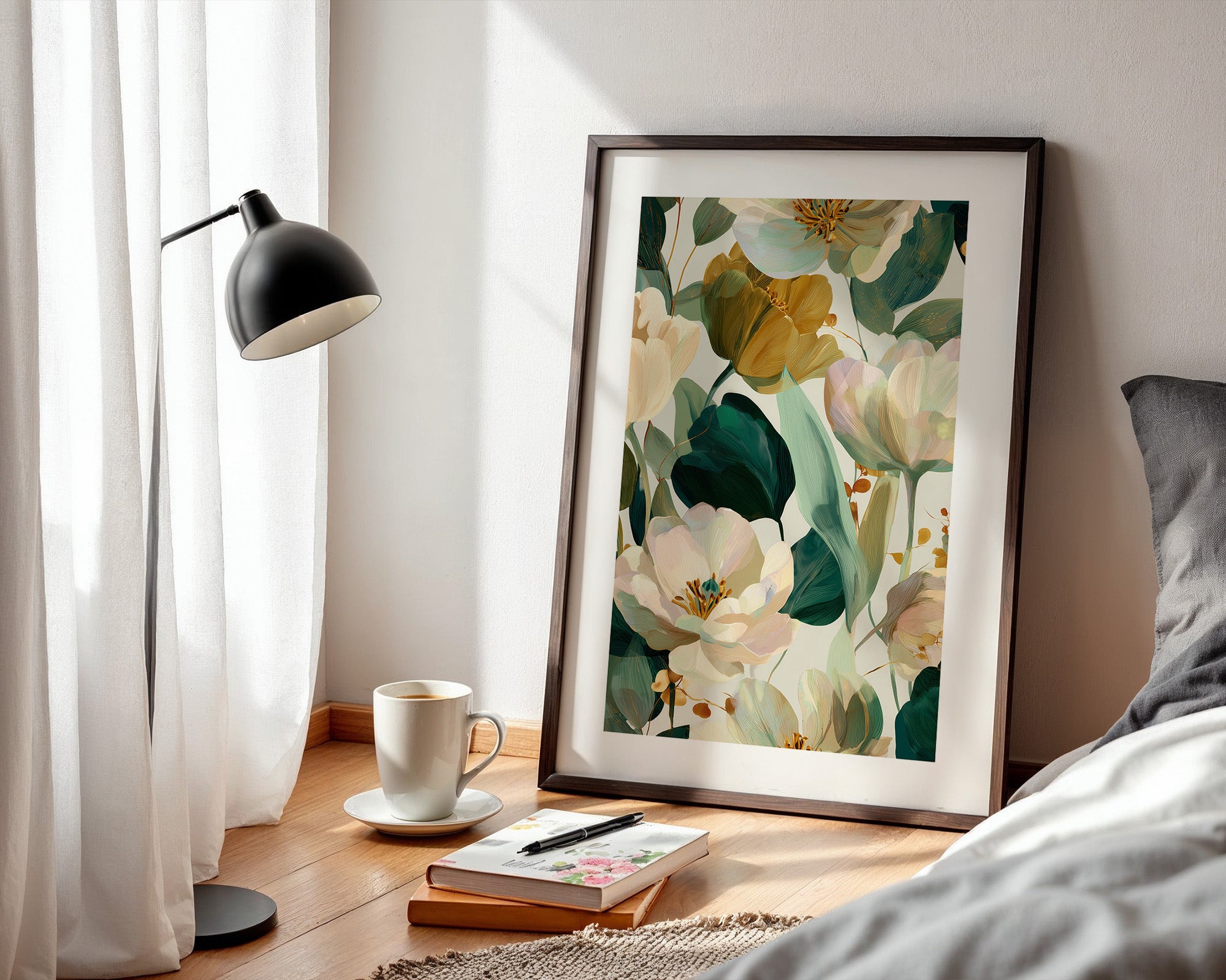 Blütenpracht Pastellfarben Vintage