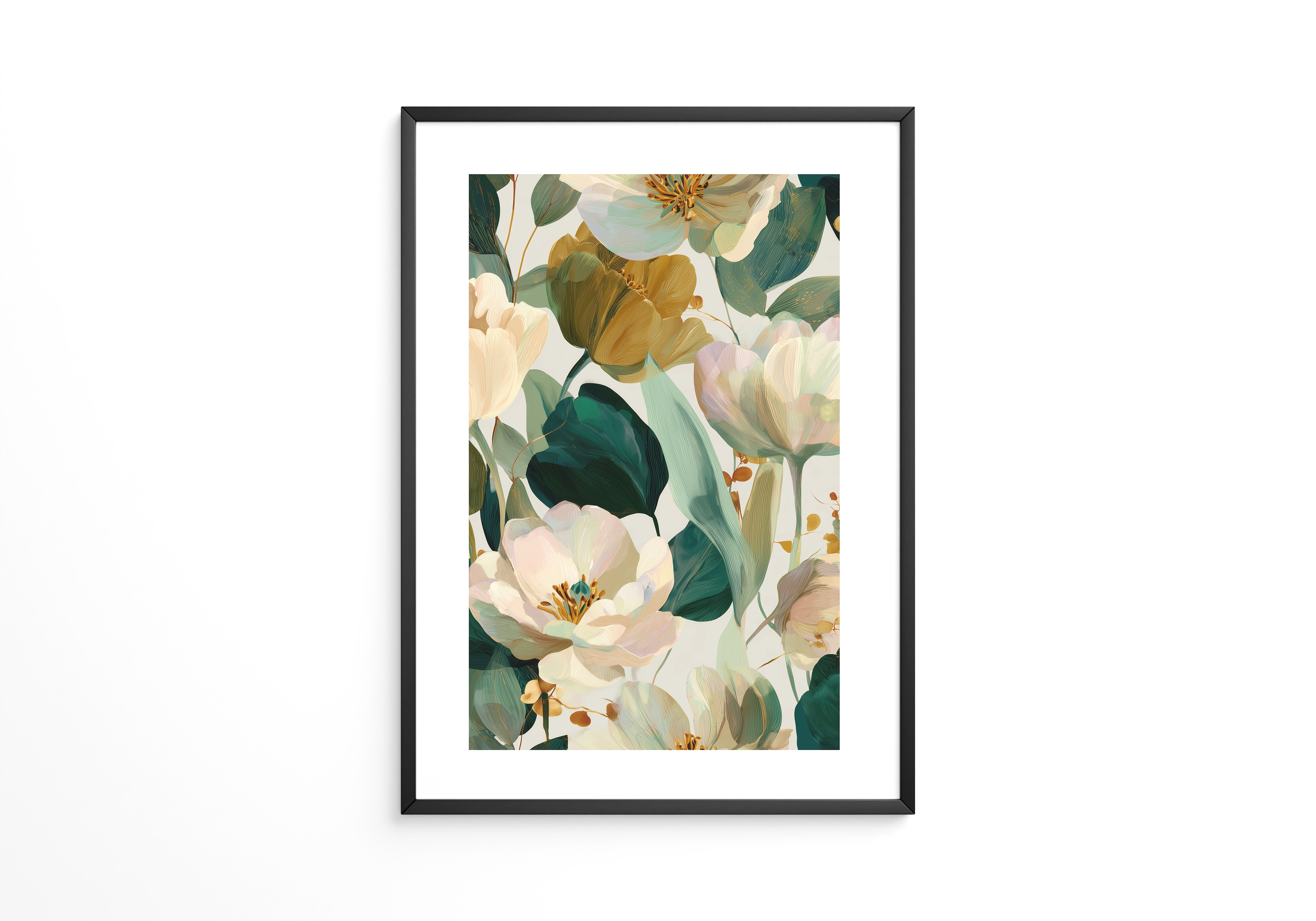 Blütenpracht Pastellfarben Vintage