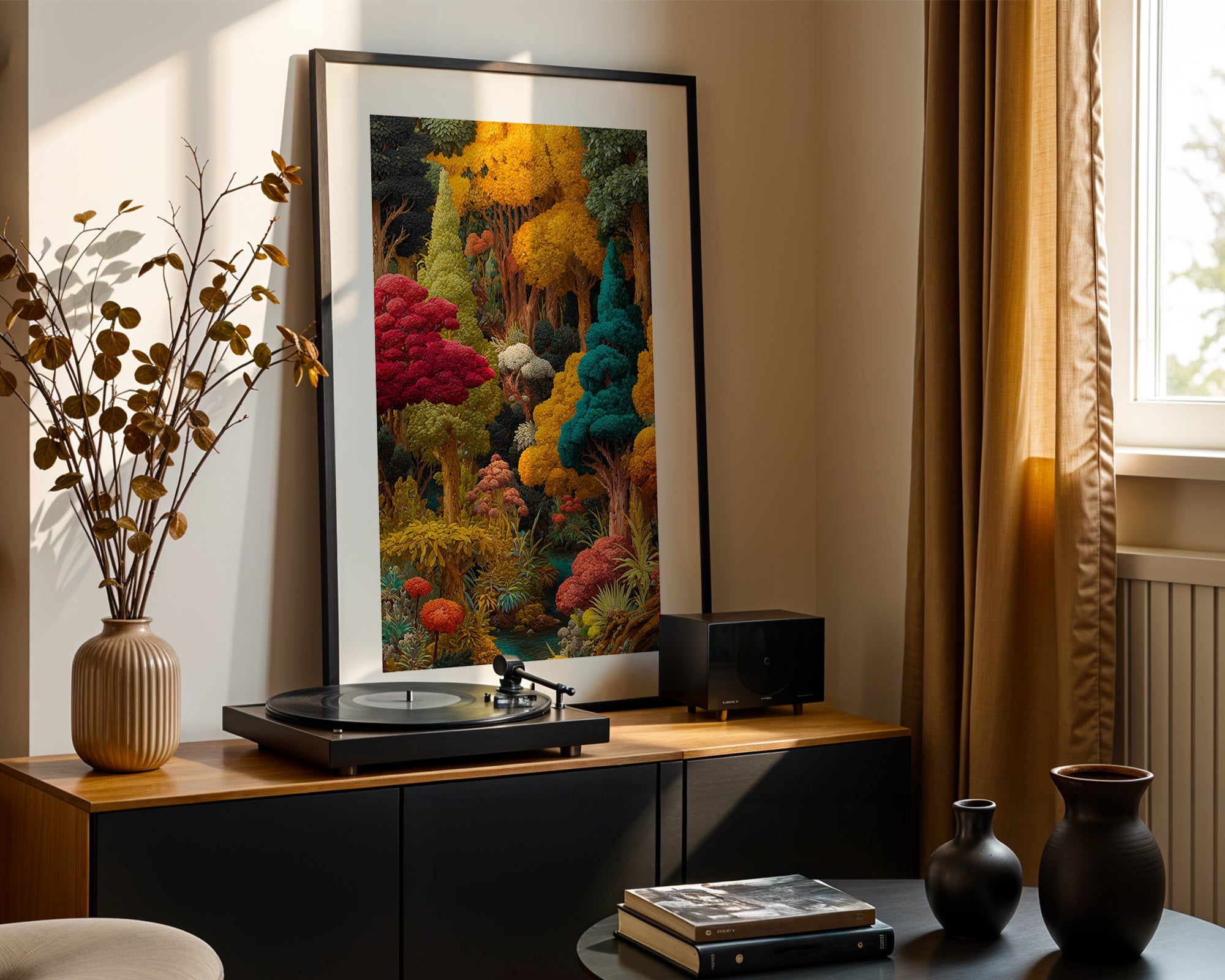 Bunter Zauberwald Herbstfarben