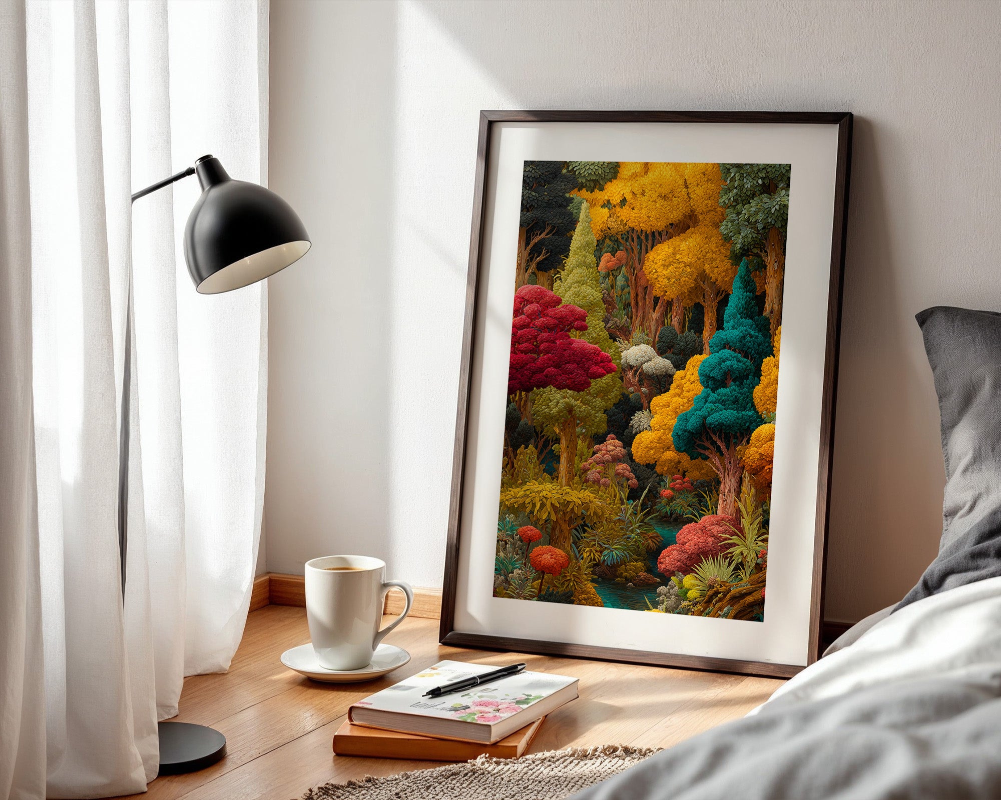 Bunter Zauberwald Herbstfarben