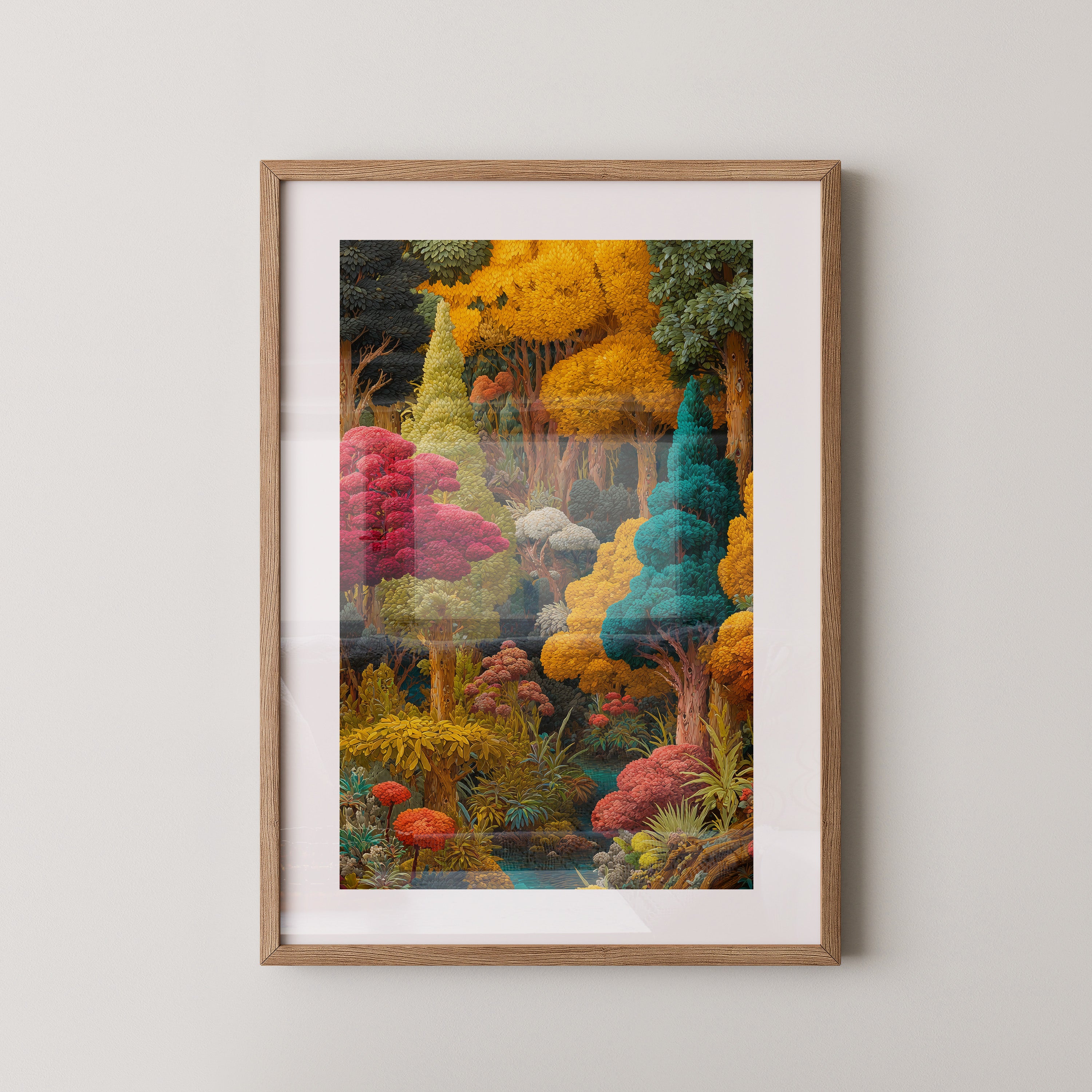 Bunter Zauberwald Herbstfarben