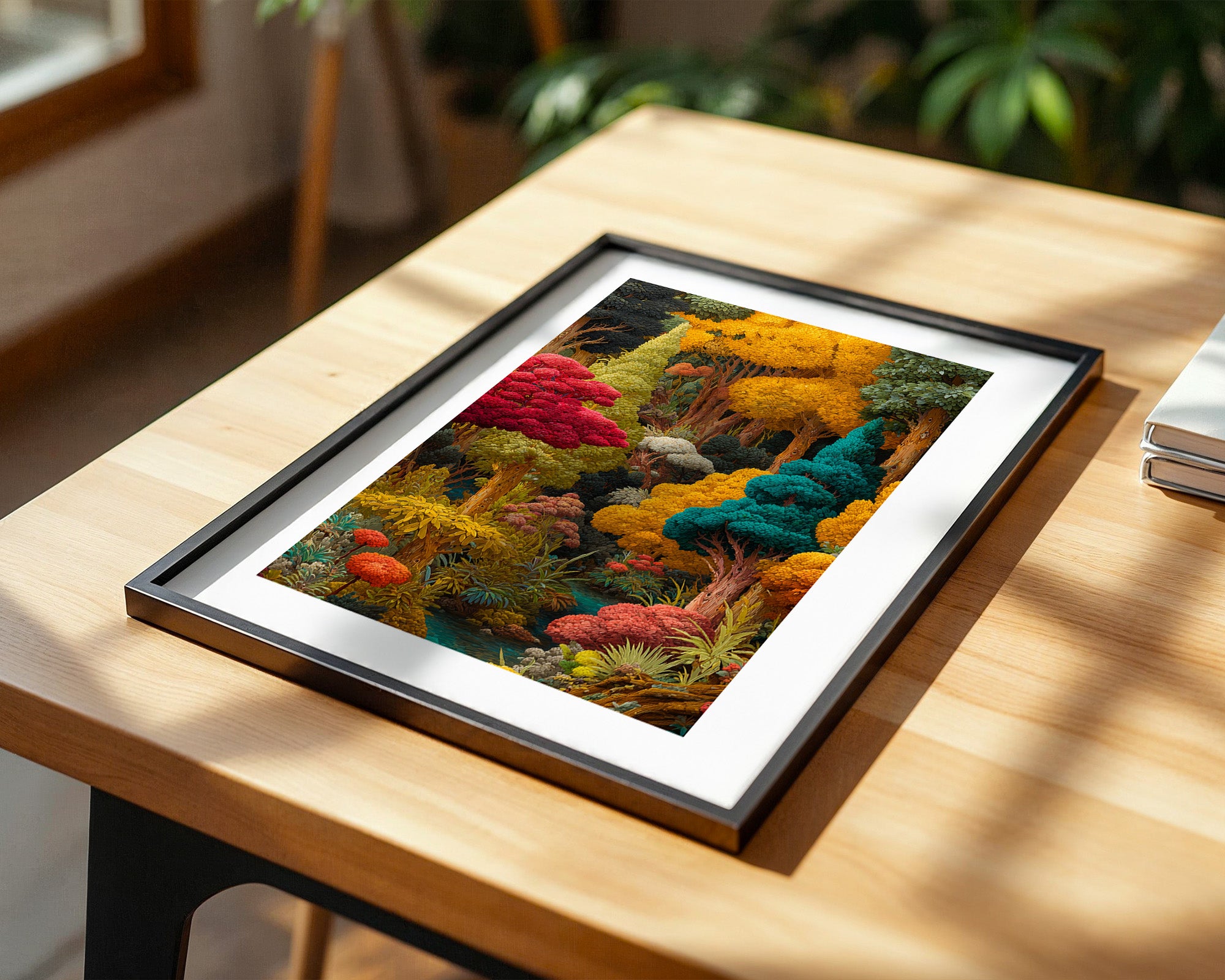 Bunter Zauberwald Herbstfarben