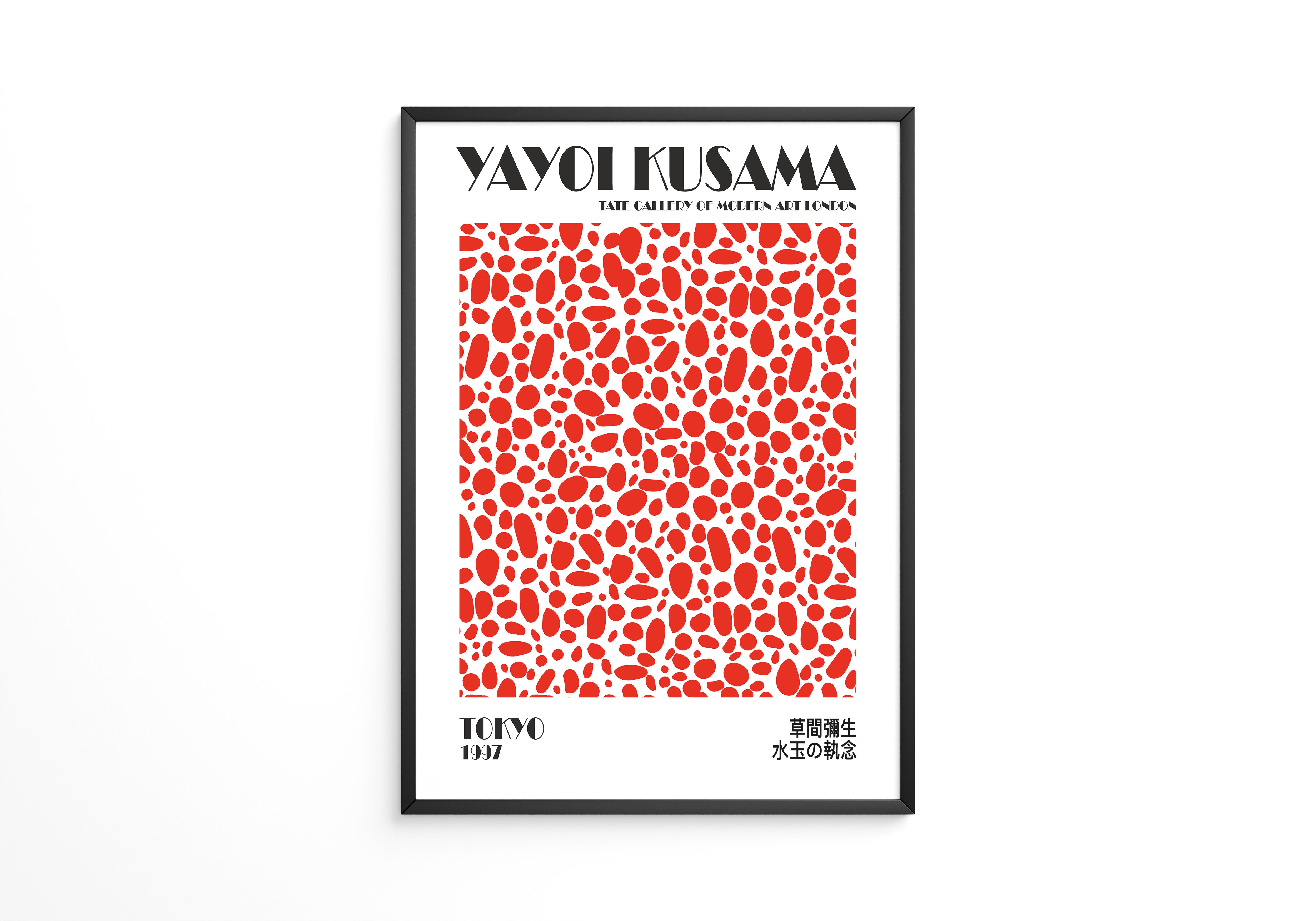 Rotmuster Abstrakt Punktemotiv