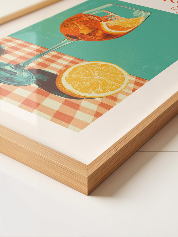 Aperol Spritz Retro Look