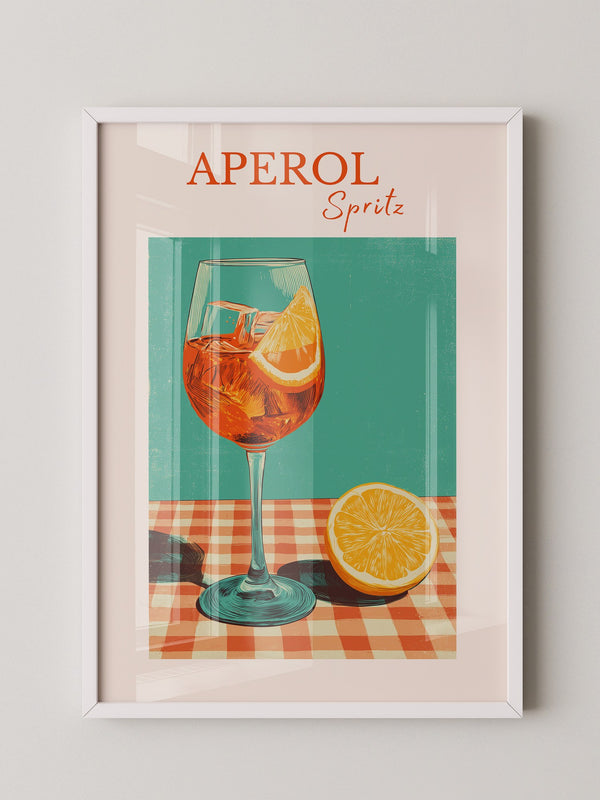 Aperol Spritz Retro Look