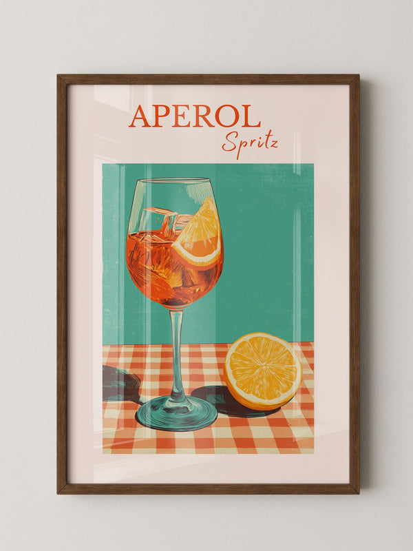 Aperol Spritz Retro Look