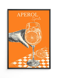 Aperol Spritz Retro Orange