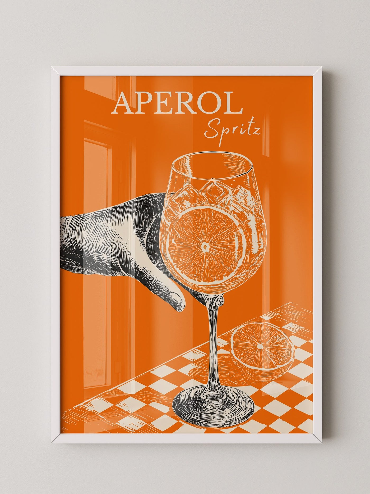 Aperol Spritz Retro Orange