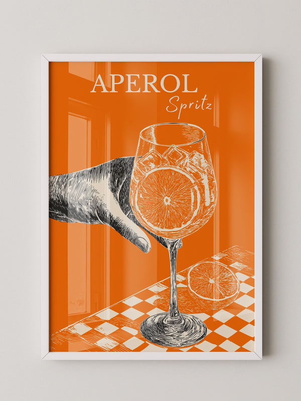 Aperol Spritz Retro Orange