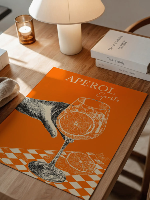 Aperol Spritz Retro Orange