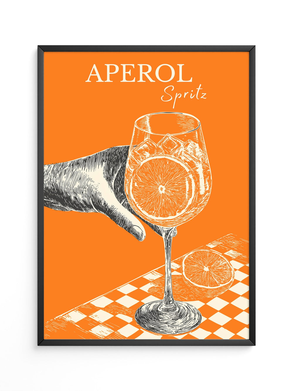 Aperol Spritz Retro Orange