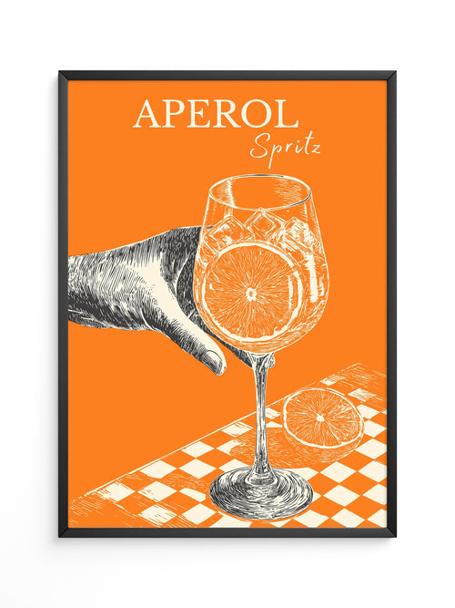Aperol Spritz Retro Orange