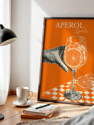 Aperol Spritz Retro Orange