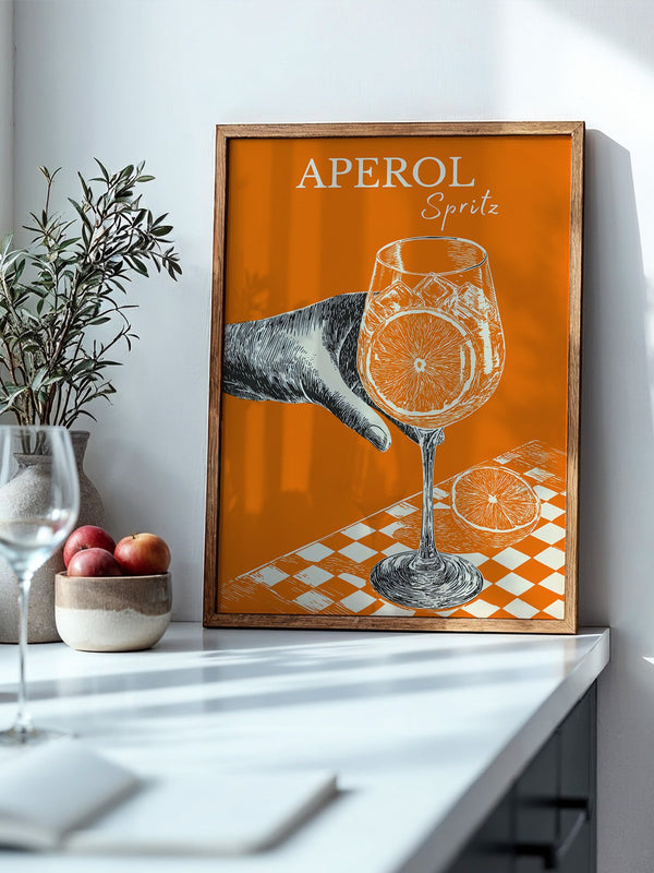 Aperol Spritz Retro Orange