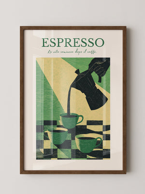 Espresso Kaffeetassen Retro-Design