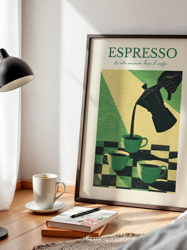Espresso Kaffeetassen Retro-Design