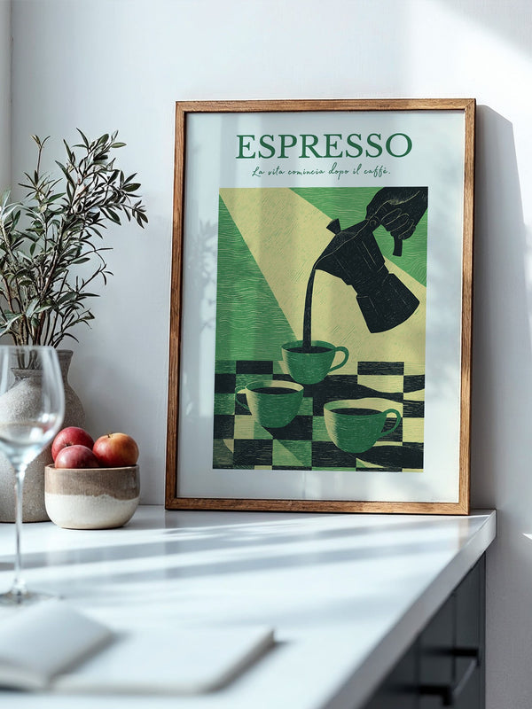Espresso Kaffeetassen Retro-Design