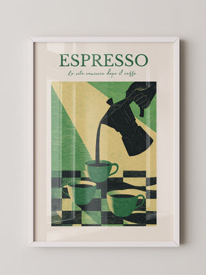Espresso Kaffeetassen Retro-Design
