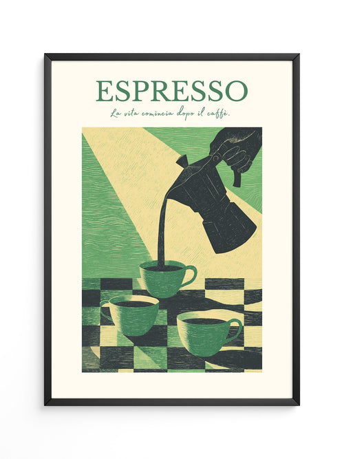 Espresso Kaffeetassen Retro-Design