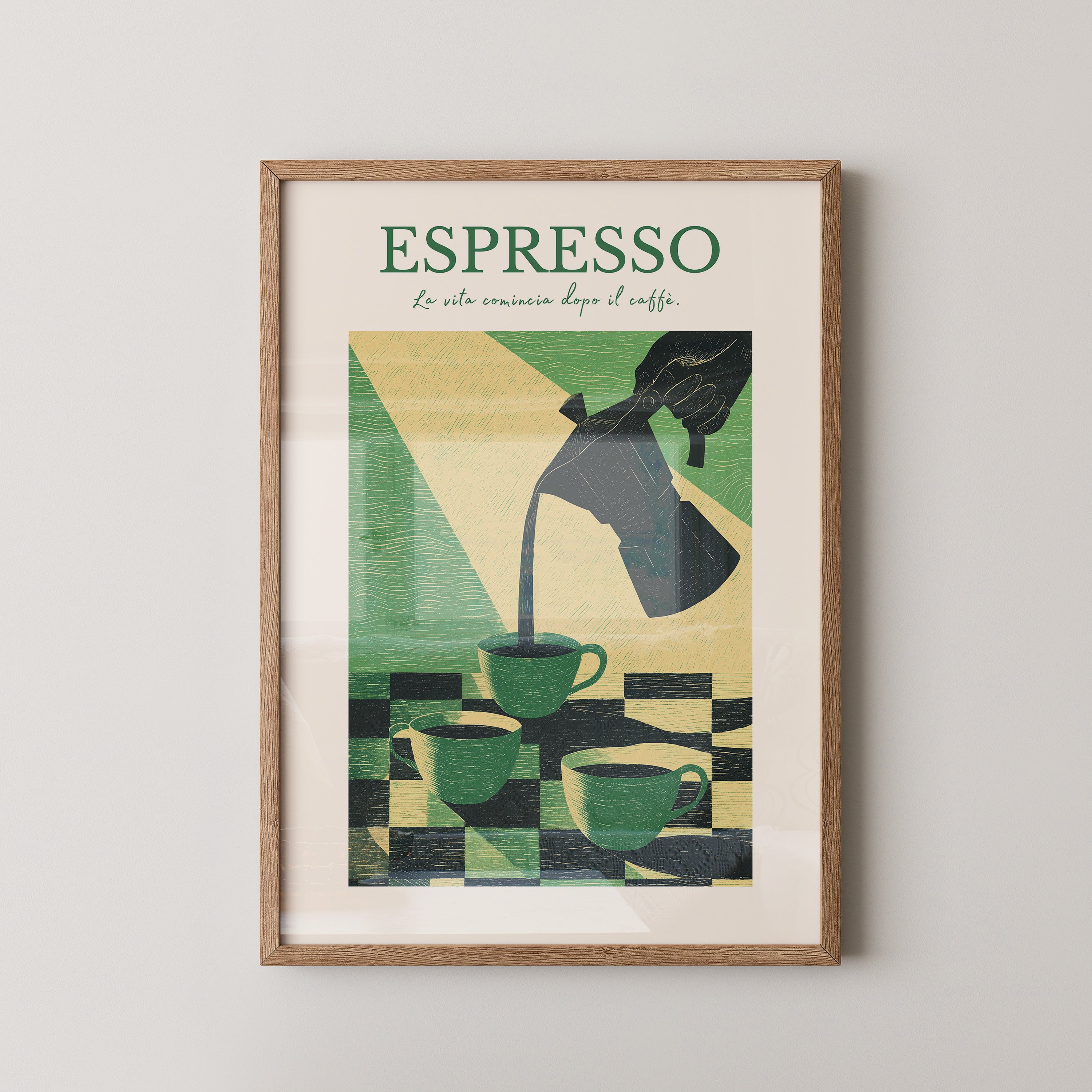 Espresso Kaffeetassen Retro-Design