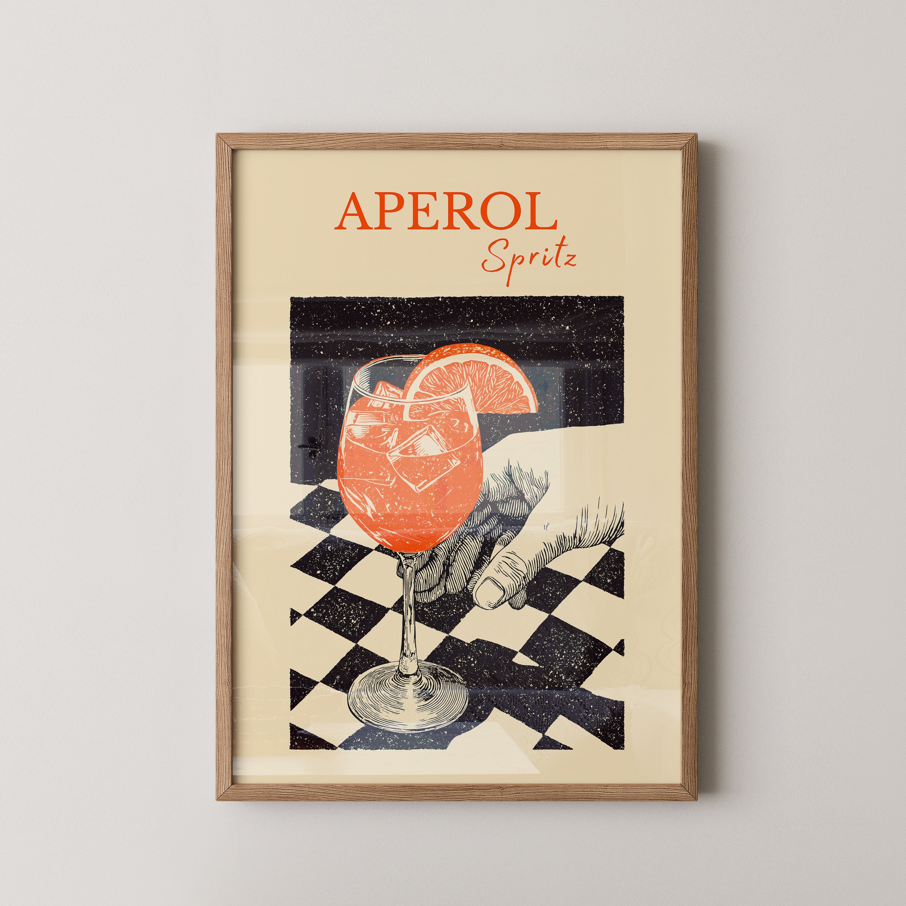Aperol Spritz Retro Vintage