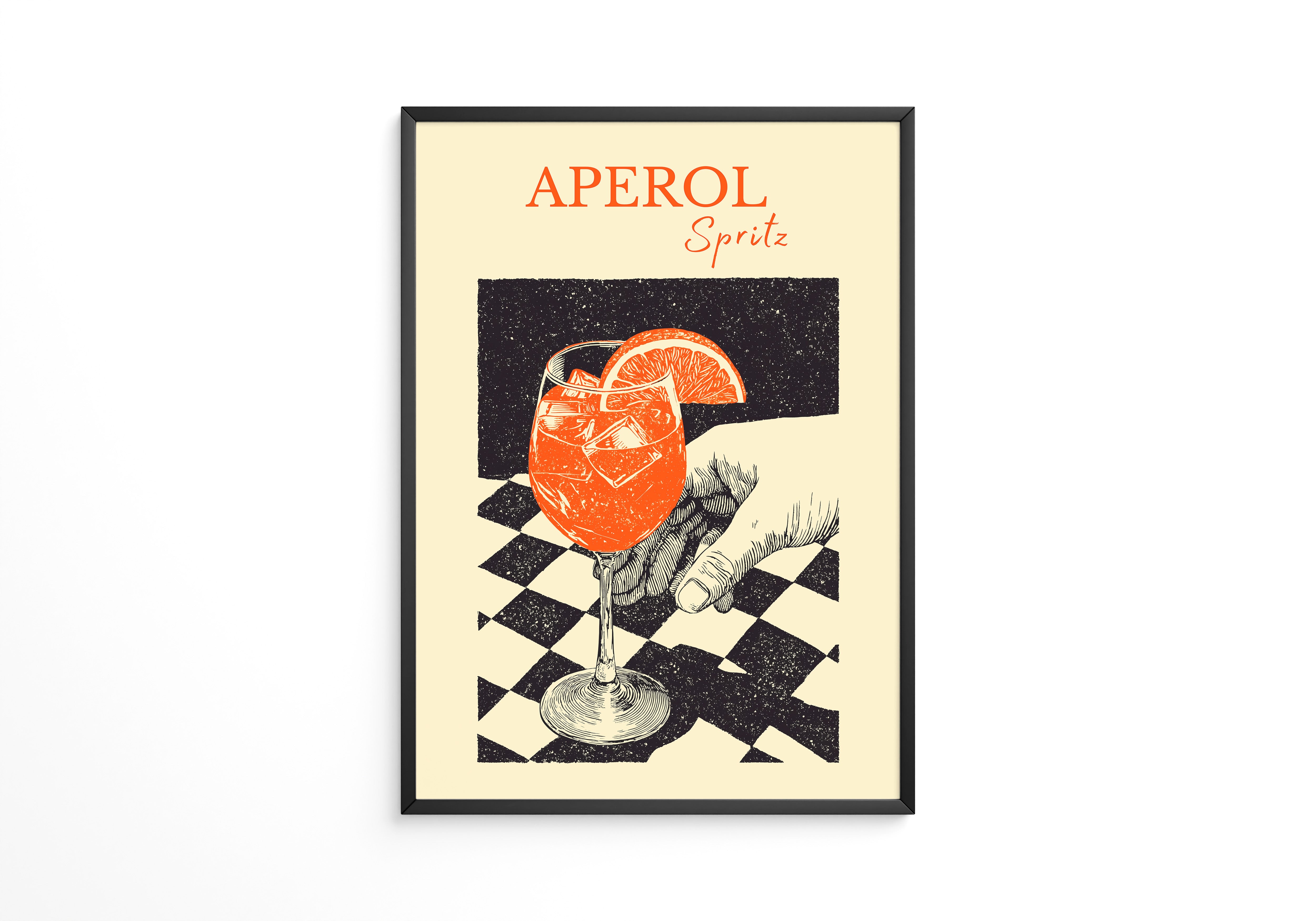 Aperol Spritz Retro Vintage