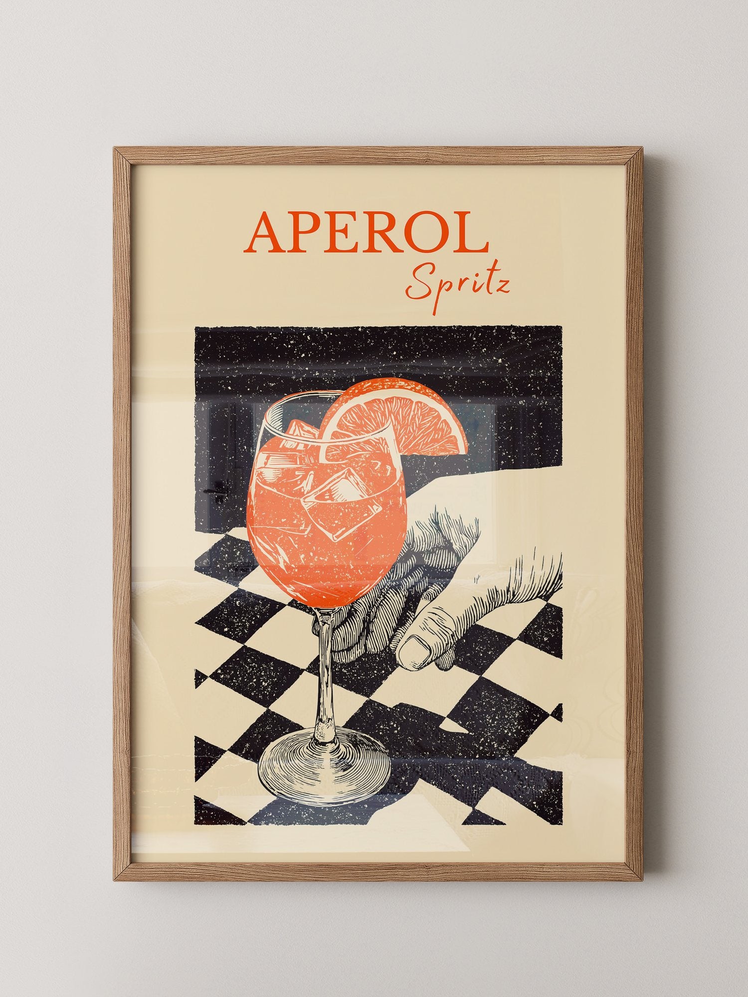 Aperol Spritz Retro Vintage