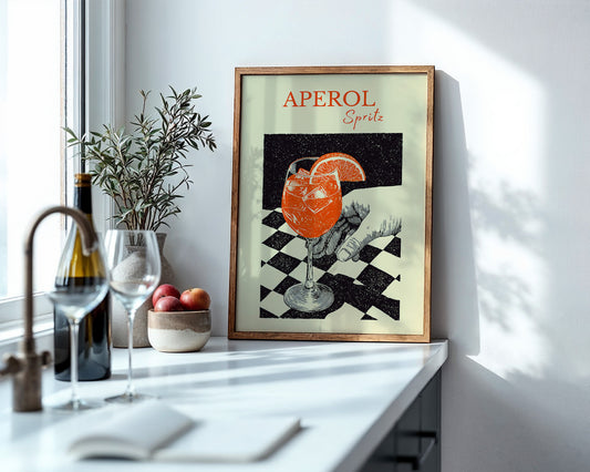 Aperol Spritz Retro Vintage
