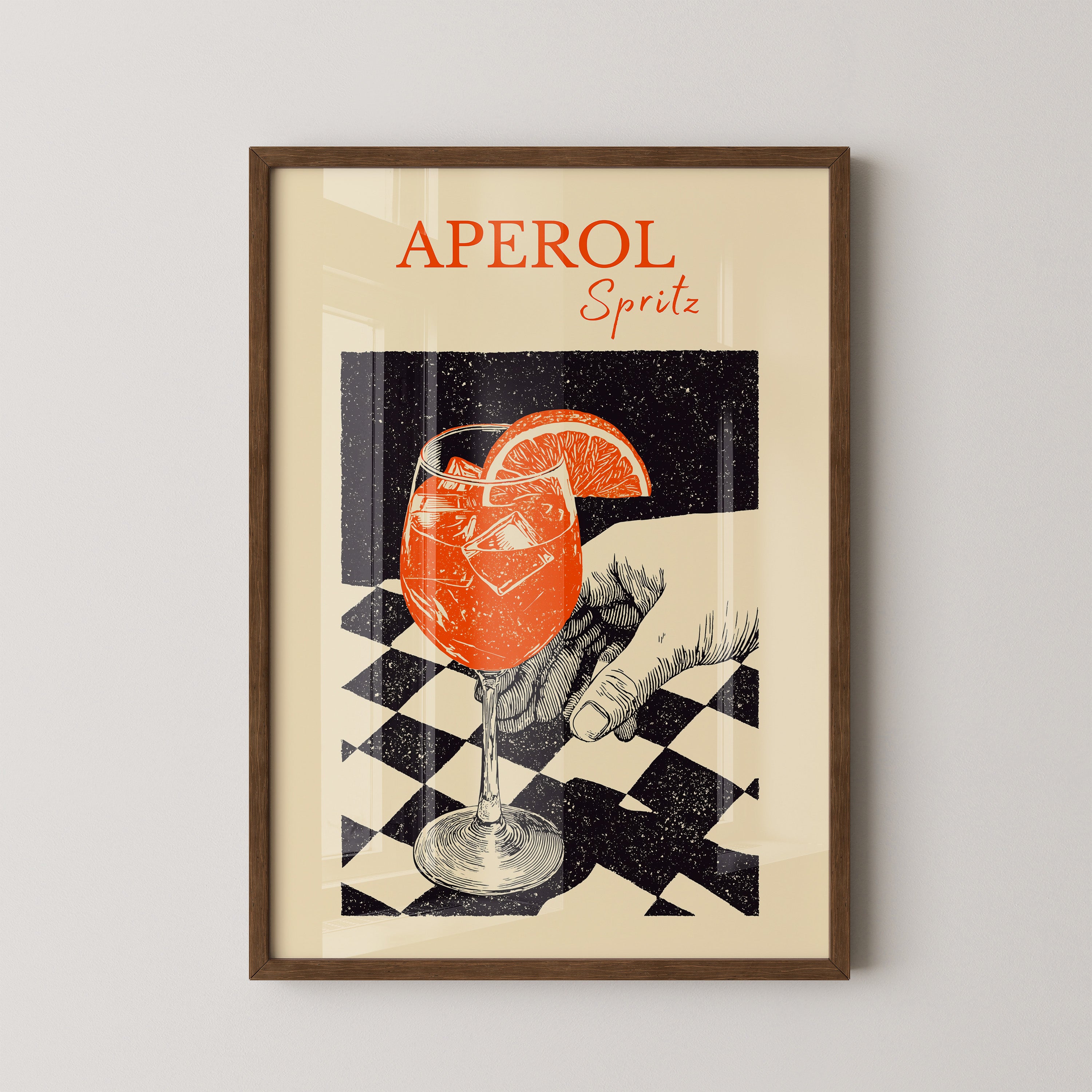 Aperol Spritz Retro Vintage