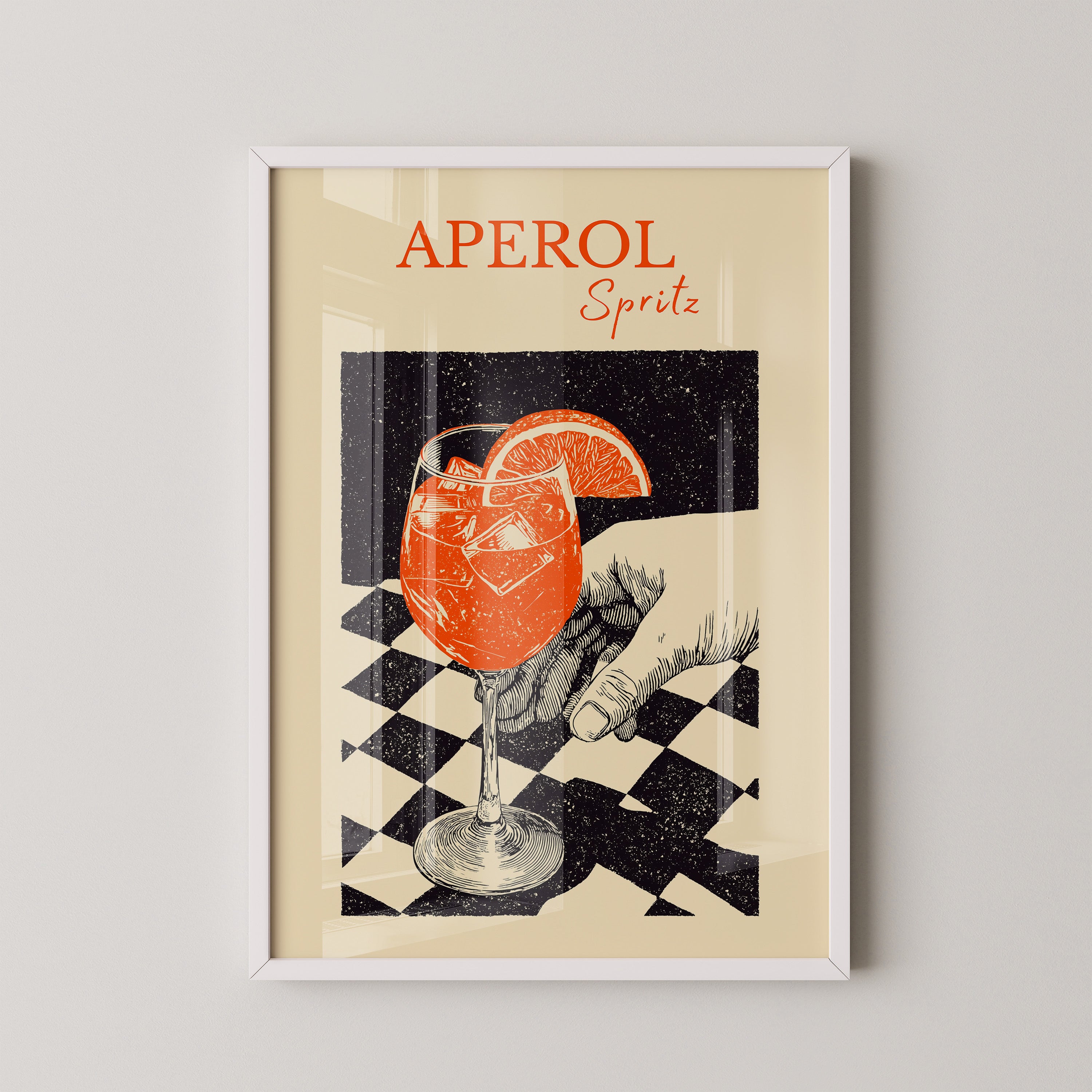 Aperol Spritz Retro Vintage