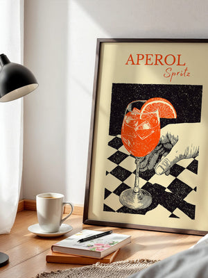 Aperol Spritz Retro Vintage