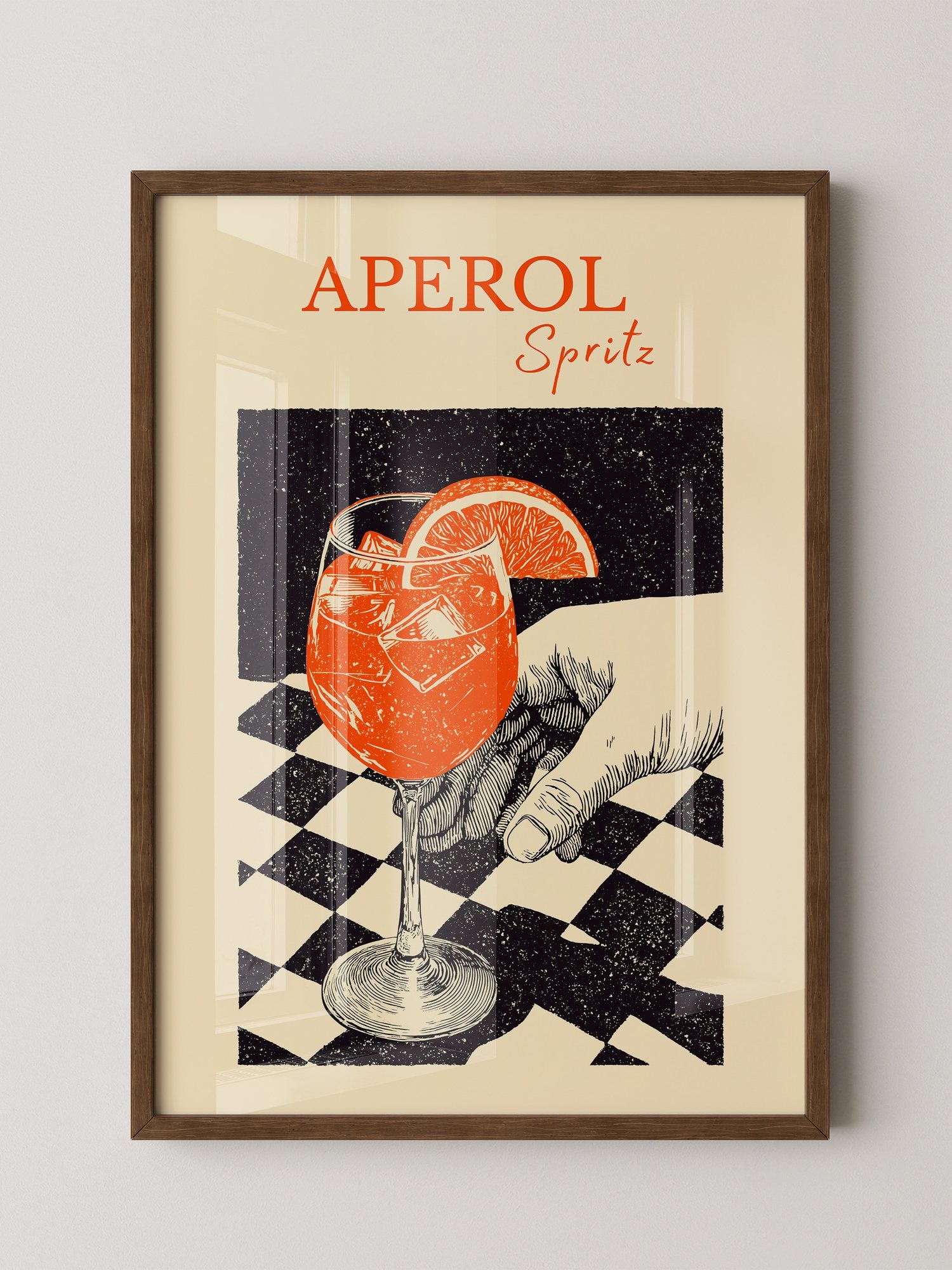 Aperol Spritz Retro Vintage