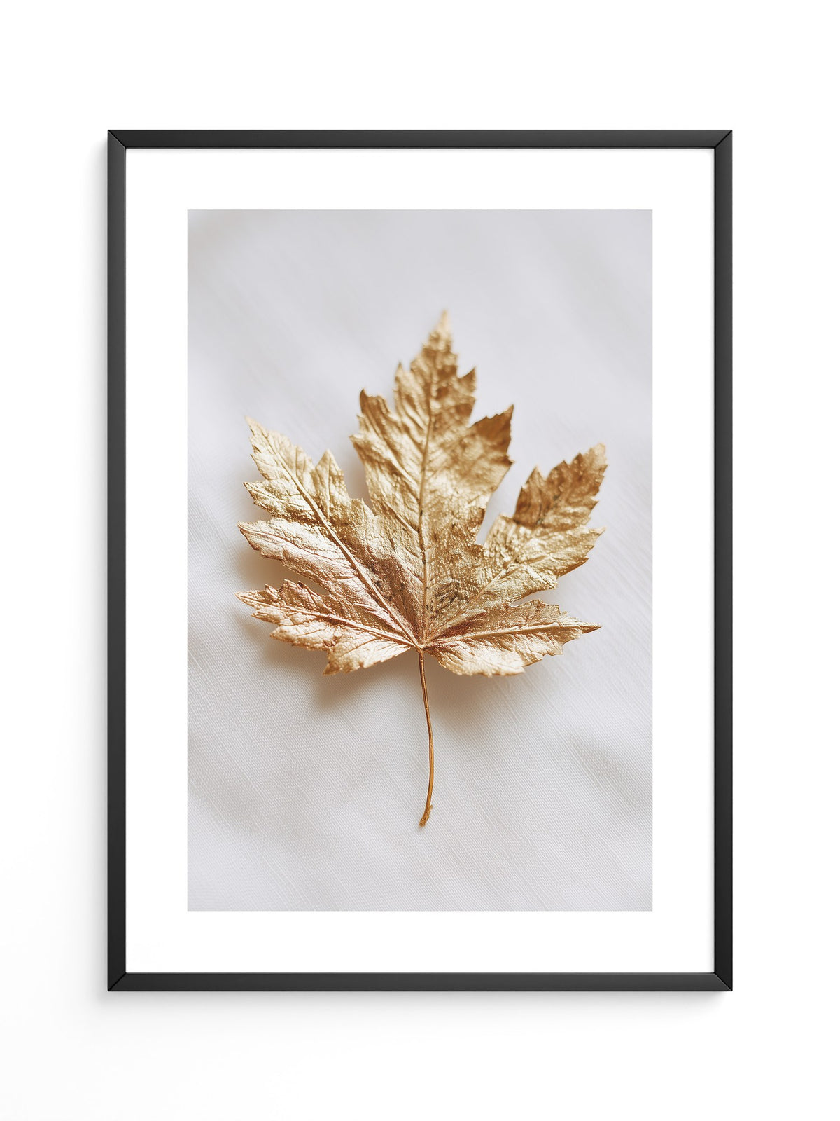 Goldenes Blatt edel