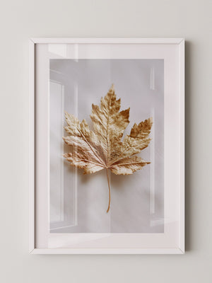 Goldenes Blatt edel